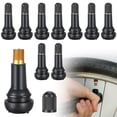 thumbnail image 1 of Ruiboury 10piece Wide Applications With Black Car Rubber Valve Rims Good Sealing Performance Rubber Valves, 1 of 6