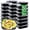 24OZ_50PK, variant on Meal Prep Containers, 50 Pack 16oz (100-Piece) Disposable Take Out Food Storage Containers with Leakproof Lids, Reusable Plastic To Go Lunch Boxes, BPA Free, Microwave/Dishwasher/Freezer Safe