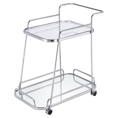 ACME Vries Serving Cart in Black and Gold