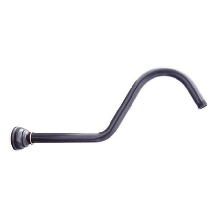 Af Revival Shower Faucet - Dyconn Faucet 16'' S Shaped Shower Arm with Flange