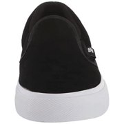 DC Shoes Unisex Kids Manual Slip-On Suede Black/White - ADBS300374-BKW