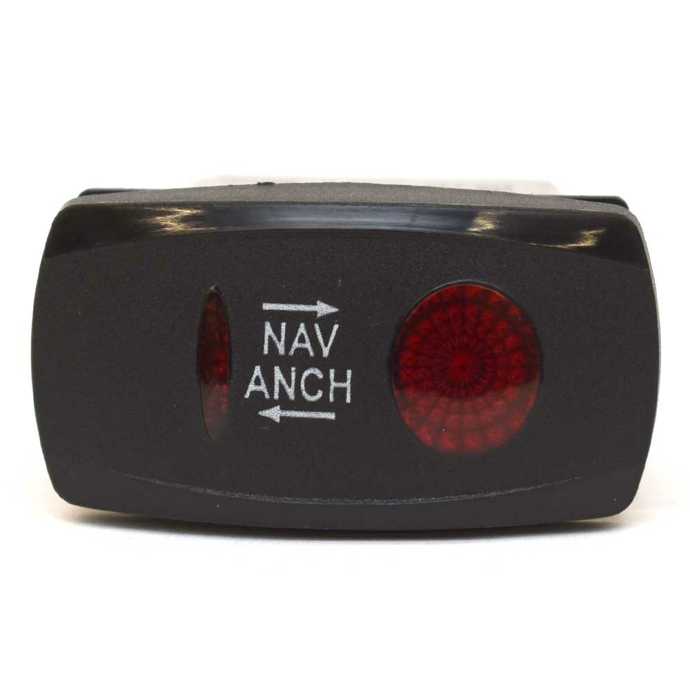Carling On/Off/On Contura V Boat Rocker Switch | Nav/Anch 4 Spade 12V