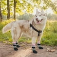 thumbnail image 4 of Anti Slip Dog Socks for Hot/Clod Pavement to Prevent Licking Paws，Dog Booties for Hardwood Floors, Traction Rain Dog Boots&Paw Protectors Shoes with Grip for Small Medium Large Senior Dogs, 4 of 7