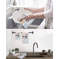 thumbnail image 5 of Watercolor Easter Kitchen Dish Towels for Drying Dishes Set of 4, Cute Gnomes Eggs Flowers Colorful Grid Waffle Weave Microfiber Hand Tea Bathroom Towels Quick Dry & Absorbent Towel 12x12, 5 of 7