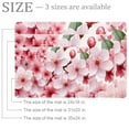 thumbnail image 2 of Pink Cherry Blossoms Cute Pattern Entryway Rug, 2x3 Area Rug Indoor Door Mat Non-slip Washable Floor Carpet Rug for Bedroom Office Dining Room Bathroom, 2 of 7