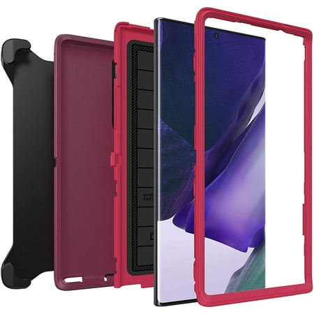 OtterBox Defender Series Rugged Case & Holster for Samsung Galaxy Note 20 Ultra 5G, Berry Potion