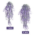 thumbnail image 5 of RECUTMS 4 Pcs Artificial Hanging Plants Vines Plastic Plants for Home/Wedding Party Decor-Purple, 5 of 8