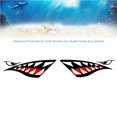 thumbnail image 4 of VONKY 2 Pieces Mouth Decals Stickers Label Waterproof Decoration for Car Kayaks Rowing Trucks Motorcycles, 4 of 9