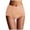 Beige, variant on Women's Floral Lace Underwear Mesh Scallop Trim Panty Ladies Stretch Underpants High Waisted Body Shaping Underwear Briefs