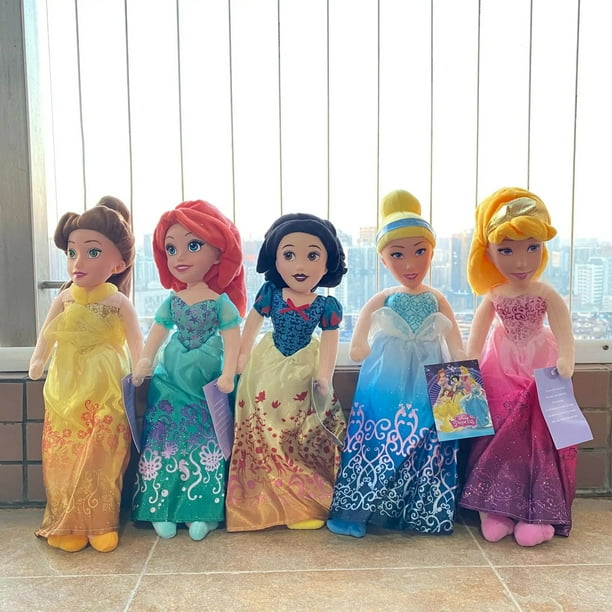 Muneca de peluche de la serie Princesas de Disney de 20 cm muneca Blancanieves Cenicienta muneca para nina decoracion de habitacion para fiesta de cumpleanos muneca de regalo Walmart en linea