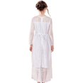 thumbnail image 5 of Sunny Fashion Girls Dress Lace Long Sleeve Off White Wedding Party 10 Years, 5 of 5