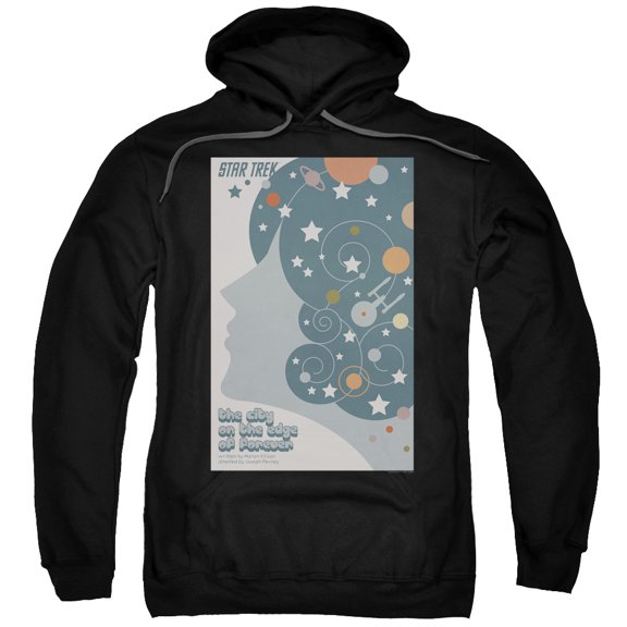 Star Trek Tos Episode 28 Adult Pullover Hoodie Sweatshirt Black