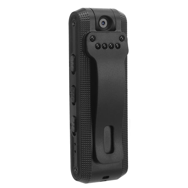 Cámara corporal 1080P, gran angular, antivibración, clip trasero, impermeable, cámara corporal de acción para exteriores