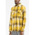 thumbnail image 2 of Flannel Shirts for Men, Long Sleeve Button Down Shirt Lightweight Plaid Brushed Casual, 2 of 4