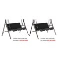 thumbnail image 3 of Cateissary 2021 nuevo jardín al aire libre 3 asientos columpio silla dosel cubierta sombra patio hamaca tienda cubierta resistente a los rayos Type4 NO4 Cateissary CBP158164, 3 of 6