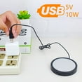 thumbnail image 3 of Coffee Mug Warmer USB Power Supply  one-Button Switch  Suitable for Heating Thermostat for Coffee  Milk and Beverages in The Office and Home, 3 of 8