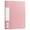 Pink, variant on A4 Double Clip File Folder, Plastic Lever Arch Document Holder, Office Paper Organizer, Snap Closure File Storage Binder, Sturdy Document Folder for Business Files, Office Work Filing
