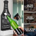 thumbnail image 4 of Beer Soda Bottle Opener Wall Mounted Cork Bottle Opener, Manual Can Opener, Multifunctional Kitchen Tool (Black), 4 of 4