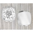 thumbnail image 4 of Letter P Musical Note Letters Compact Mirror, 4 of 4