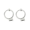 thumbnail image 4 of ✪ 1 Pair Clip On Hoop Earring Converters No-pierced Turn Any Stud Into A Clip-On, 4 of 14