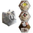 thumbnail image 2 of GINTBN Teapot Storage Bag Drawstring Storage Case Chinese Kung Fu Teaware Bag with Embroidery Portable Travel Tea Set Storage Bag Multi-Function Teacup Container 3.71 x 3.71 x 4.49 inch, 2 of 8