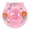 Pink, variant on CQHVKQ 20" Inflatable Baby Pool Float Seat, Lion Pattern Baby Swimming Ring for Swim Training, Toddler Inflatable Swimming Float with Airbag Seat, Adjustable Infant Pool Floats 6-36 Months, Blue