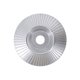 thumbnail image 1 of Scienceny Rueda de molienda de carpintería de alta con orificio de 16MM, disco giratorio, herramienta de tallado de madera, herramientas Herramientas eléctricas Plata Inclinado 100MM, 1 of 6