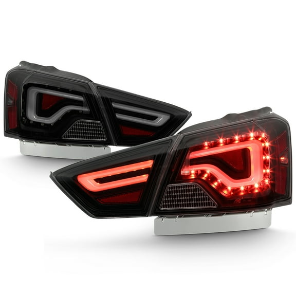 Black Smoked 2014-2020 Chevy Impala LED Light Tail Lights Brake Lamps Left Right