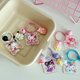 thumbnail image 3 of Sanrio Kawaii Anime dibujos animados gato melodía Kuromi llavero mochila colgante creativo llavero Cinnamoroll regalos de cumpleaños juguete DIY nuevo, 3 of 5