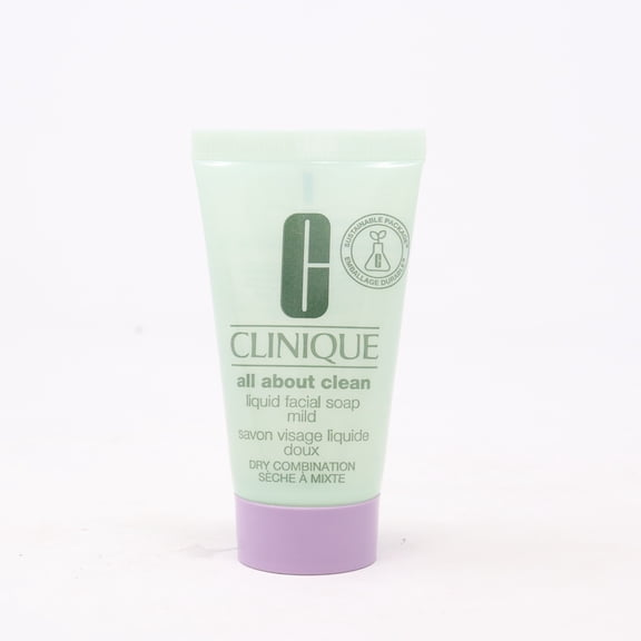 Clinique All About Clean Liquid Facial Soap Mild  1.0oz/30ml New