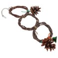 thumbnail image 2 of Bird Toy,Parrot Ring Toy Safe Chewable Rings Bird Toy Bird Ring Swing Toy Best in Class, 2 of 8