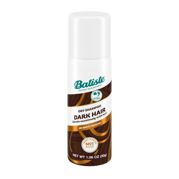Batiste Dry Shampoo, Dark, Mini 1.06 fl. oz. (Pack of 3)