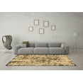 thumbnail image 3 of Ahgly Company Indoor Rectangle Abstract Brown Modern Area Rugs, 2' x 3', 3 of 4