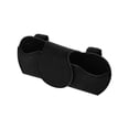 thumbnail image 1 of Estuche para gafas de sol de coche Unique Bargains con soporte magnético universal para visera de coche de ante negro 7.09"x3.15" 1 Pcs, 1 of 7