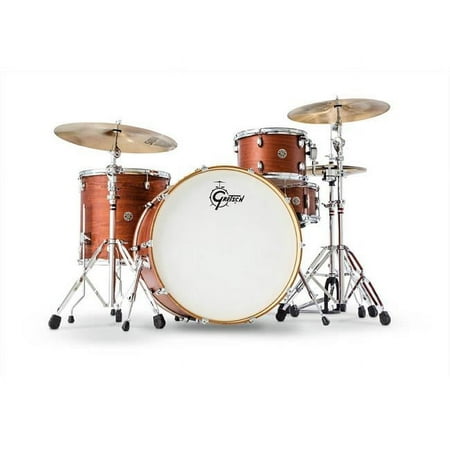 Gretsch Import 4 Piece Catalina Club Drum Shell Pack, Satin Walnut Glaze