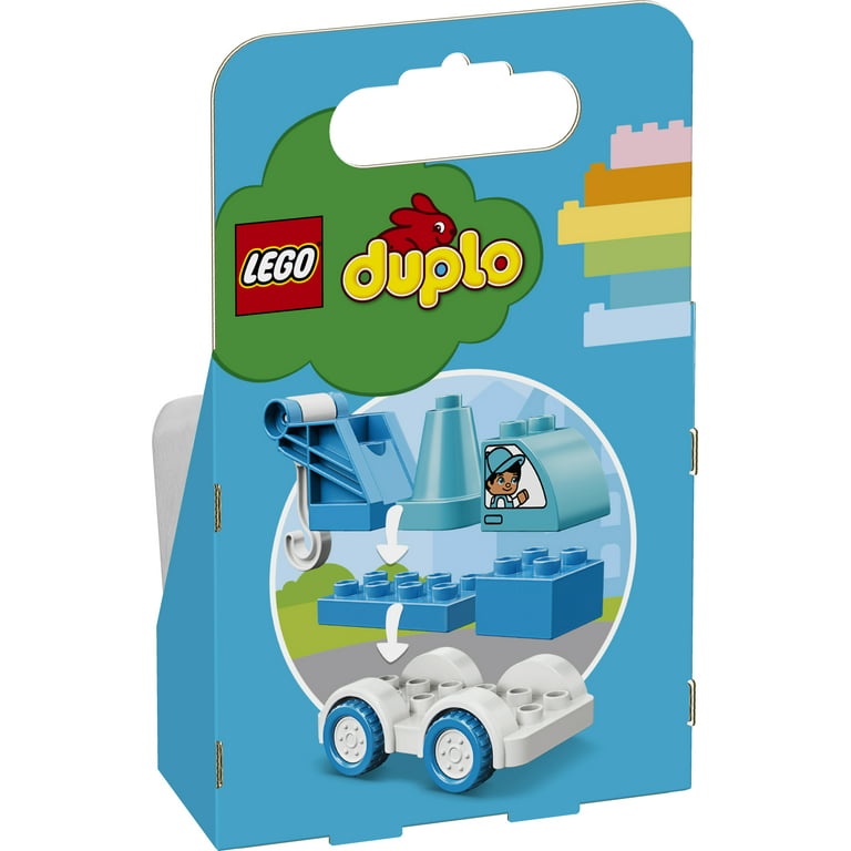 LEGO DUPLO My First Tow Truck 10918 Educational Building Toy for Kids Aged  18 Months and up (7 Pieces) 