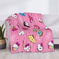 thumbnail image 6 of Lsque Sanrio Print Flannel Throw Blanket, Ultra-soft Blanket for Bed, Couch, Car, Hypoallergenic Anti-pilling blanket-60"x50", 6 of 8