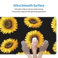 thumbnail image 5 of Pofeuu Sunflower (2) Print Desk Mat for Keyboard and Mouse，Computer Desk Matt for Desktop，Large Mouse Pad for Desk，Desk Pads on Top of Desks 12x31.5in, 5 of 8