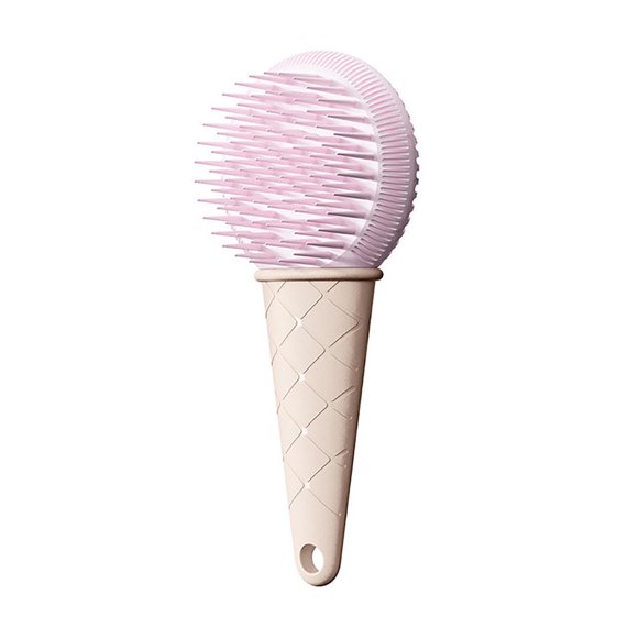 Hearth & Gear Ice Grooming Brush Massage Silicone Comb For Bathing And Shedding Control Deshedding With Ergonomic Handle For Cats Small Animals Puppy Accessories Labradoodle Accessories Dog Food