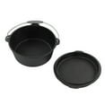 thumbnail image 2 of Dutch Oven Camping, Easy Carry   Dutch Oven  Multifunction With Lid For Cooking For Outdoor For Camping 31CM, 2 of 8