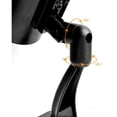 thumbnail image 4 of Cámara simulada, cámara tipo bala de vigilancia simulada, pieles impermeables para exteriores/interiores con luz LED intermitente, negro, negro, 4 of 5