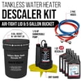 thumbnail image 2 of Kit de lavado para calentador de agua sin tanque Safetech con balde de 19 litros, 2 of 9
