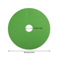 thumbnail image 4 of 6 Pack Tree Mulch Ring Weed Control Non-Woven Degradable Tree Protector Weed Barrier Mat Landscape, 4 of 24