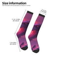 thumbnail image 2 of Balery Mystical Dragon Under Moon Printed Novelty Socks Men's Women's Crew Socks Sports Socks Knee High Socks Cotton Socks Quirky and Cool Socks, 2 of 9