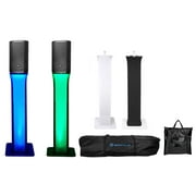 (2) JBL PRX815W 15" 1500w Powered DJ Speakers w/ DSP/WiFi+Totem Style Stands