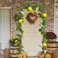 thumbnail image 5 of 68.9in Artificial Lemon Garland Spring Summer Faux Fruit Vine Garlands with Greenery for Door Wall Mantle Wedding Party Table Decorations, Artificial Garland With Flowers Anniversary Greenery Vine, 5 of 7