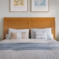 thumbnail image 4 of Portland Full Wood Foundation Bed Frame with Matching Footboard Light Toffee, 4 of 11