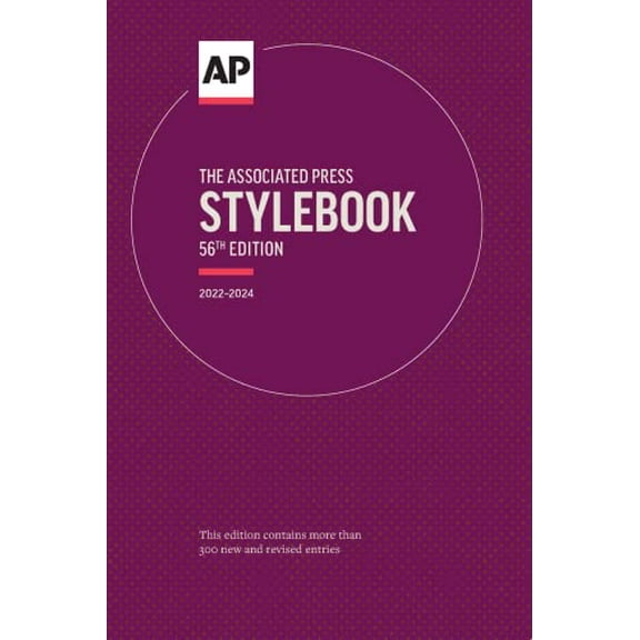 Pre-Owned S ASSOC.PR.STYLEBOOK 2022-2024 Paperback