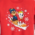 thumbnail image 3 of Paw Patrol - Chase Marshall Sledding - Toddler And Youth Crewneck Fleece Sweatshirt, 3 of 6