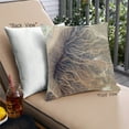 thumbnail image 1 of Ahgly Company Coussin d'Extérieur Textures Abstraites, 18 Pouces par 18 Pouces, 1 of 6
